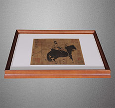 万全书画装裱配框服务案例